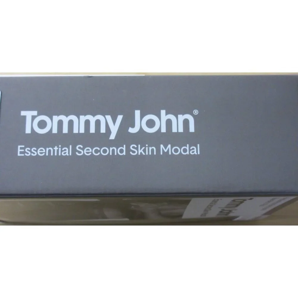 Tommy John Men's Essential Second Skin Modal 3 pack Stretch Boxer Briefs Blue